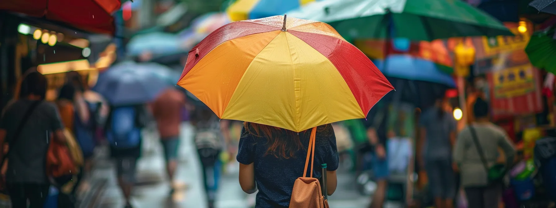 umbrella care offering health advice and packing tips for pilgrims.